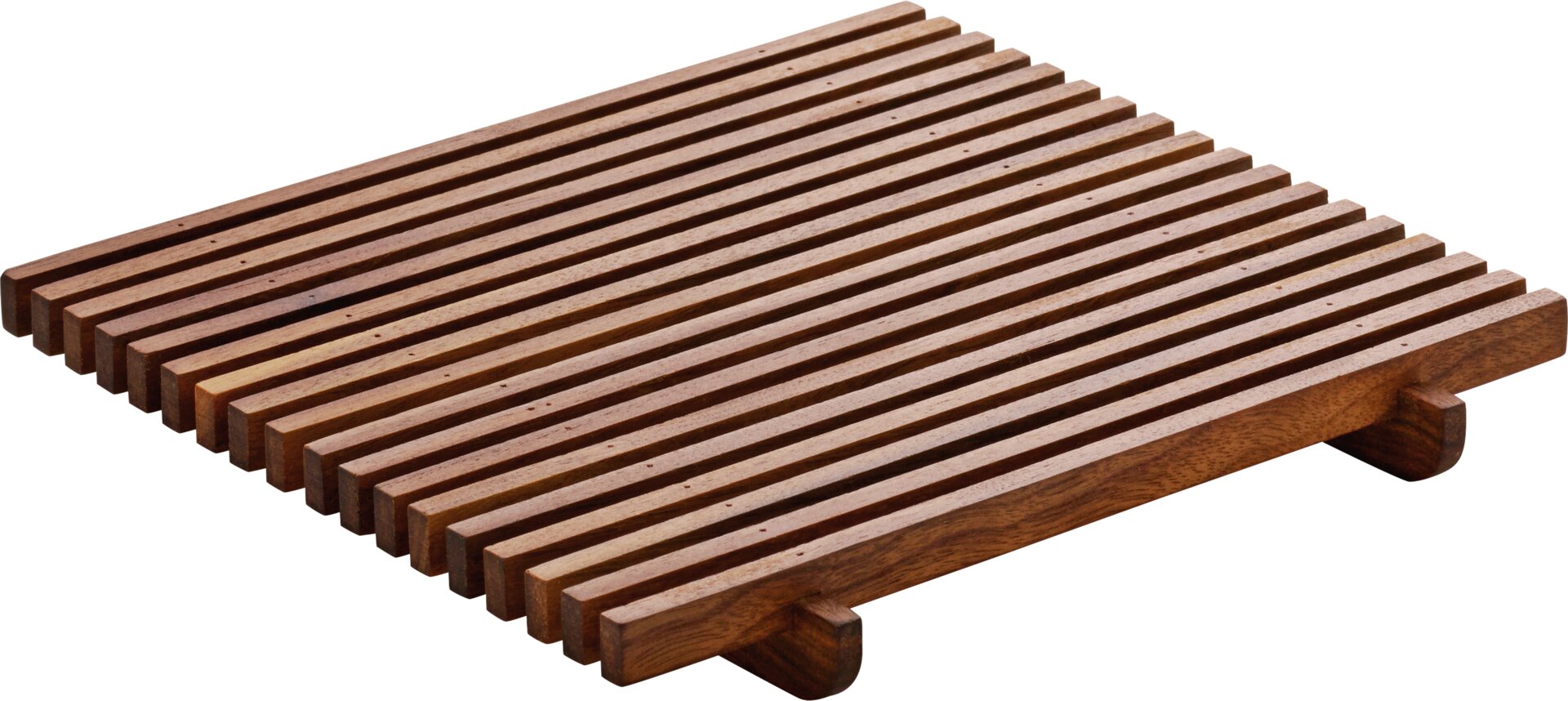 Krümelgitter eckig 180 x 180 mm Nussbaum Ananti