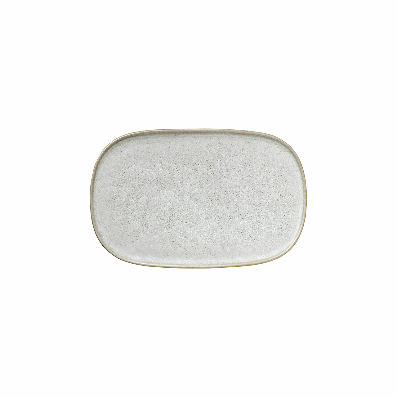 Coupe-Platte flach 170 x 110 mm weiß Nivo Moon