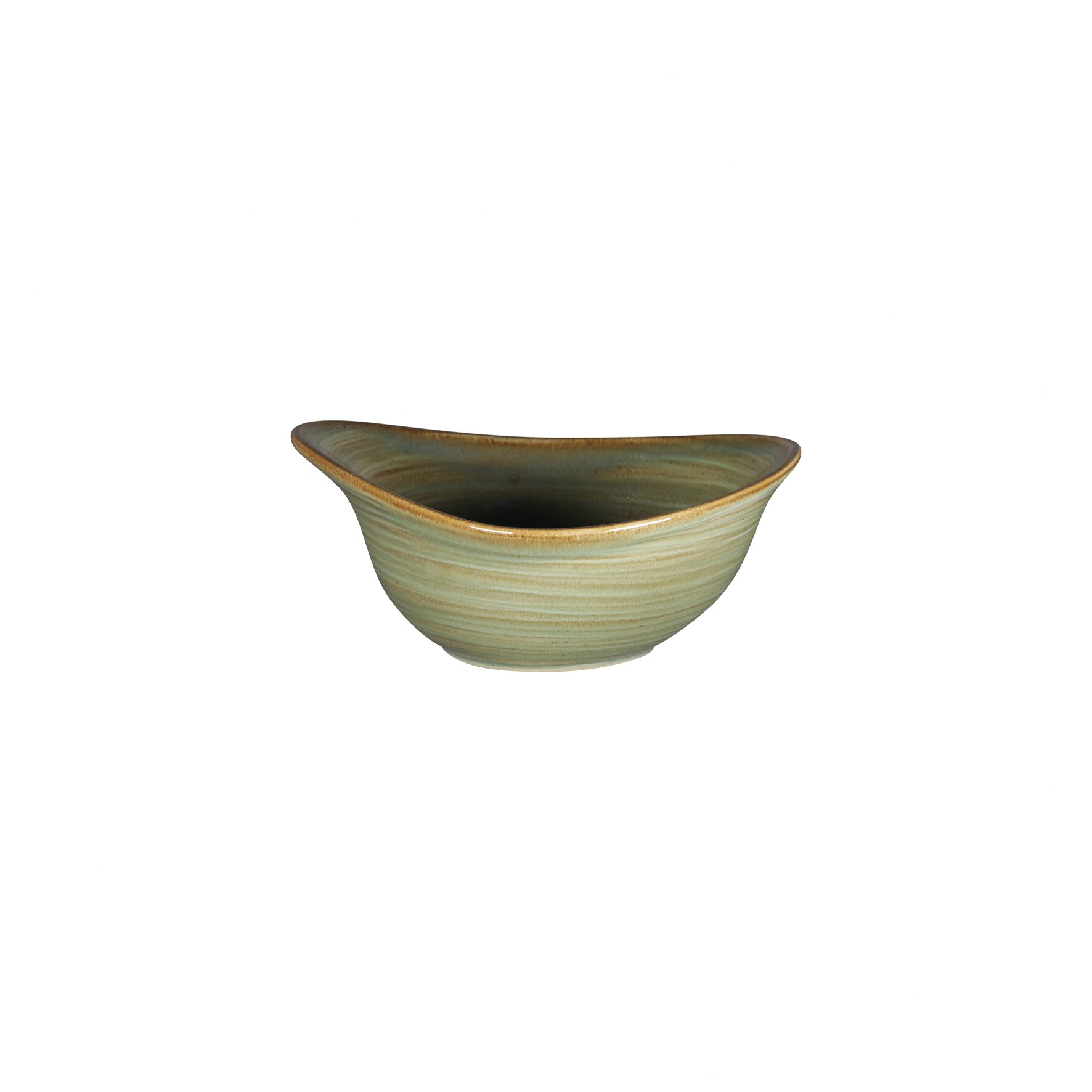 Schale organisch 160 x 120 mm / 0,31 l emerald green Spot Emerald Green