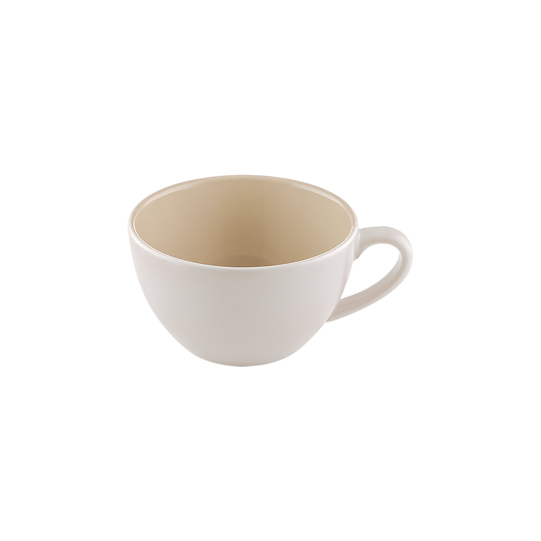 Kaffeetasse 90 mm / 0,19 l beige uni