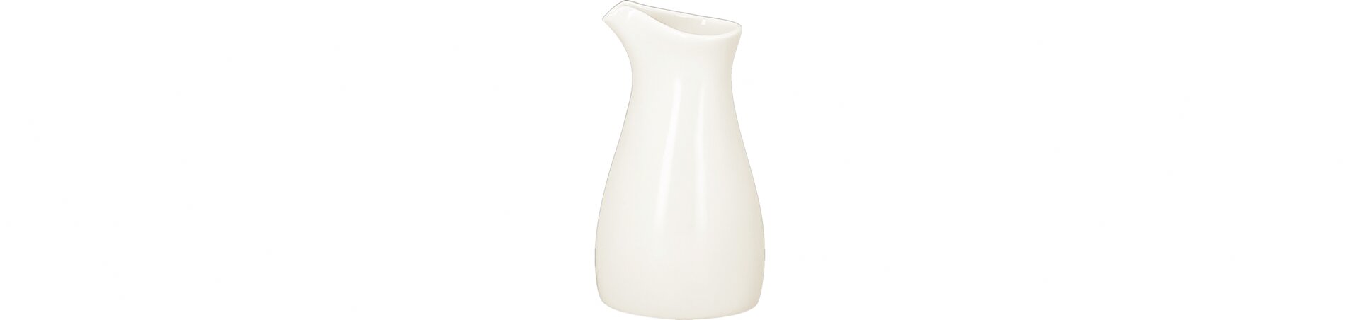 Krug / Milchkännchen swirls 0,09 l plain-white