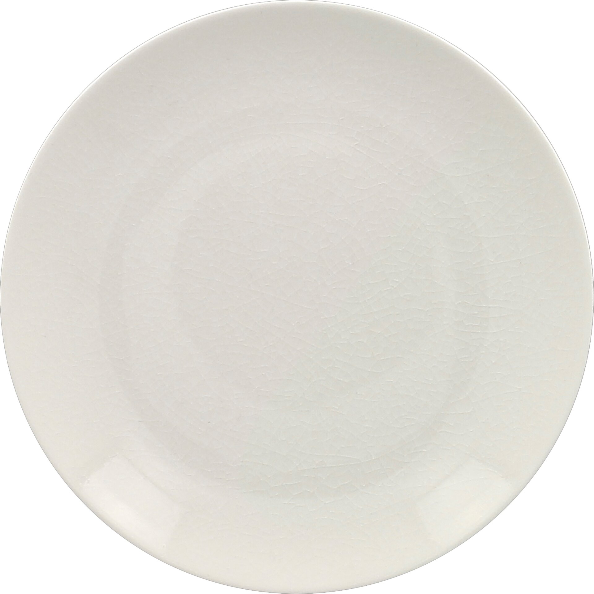Coupteller flach 310 mm plain-white Vintage