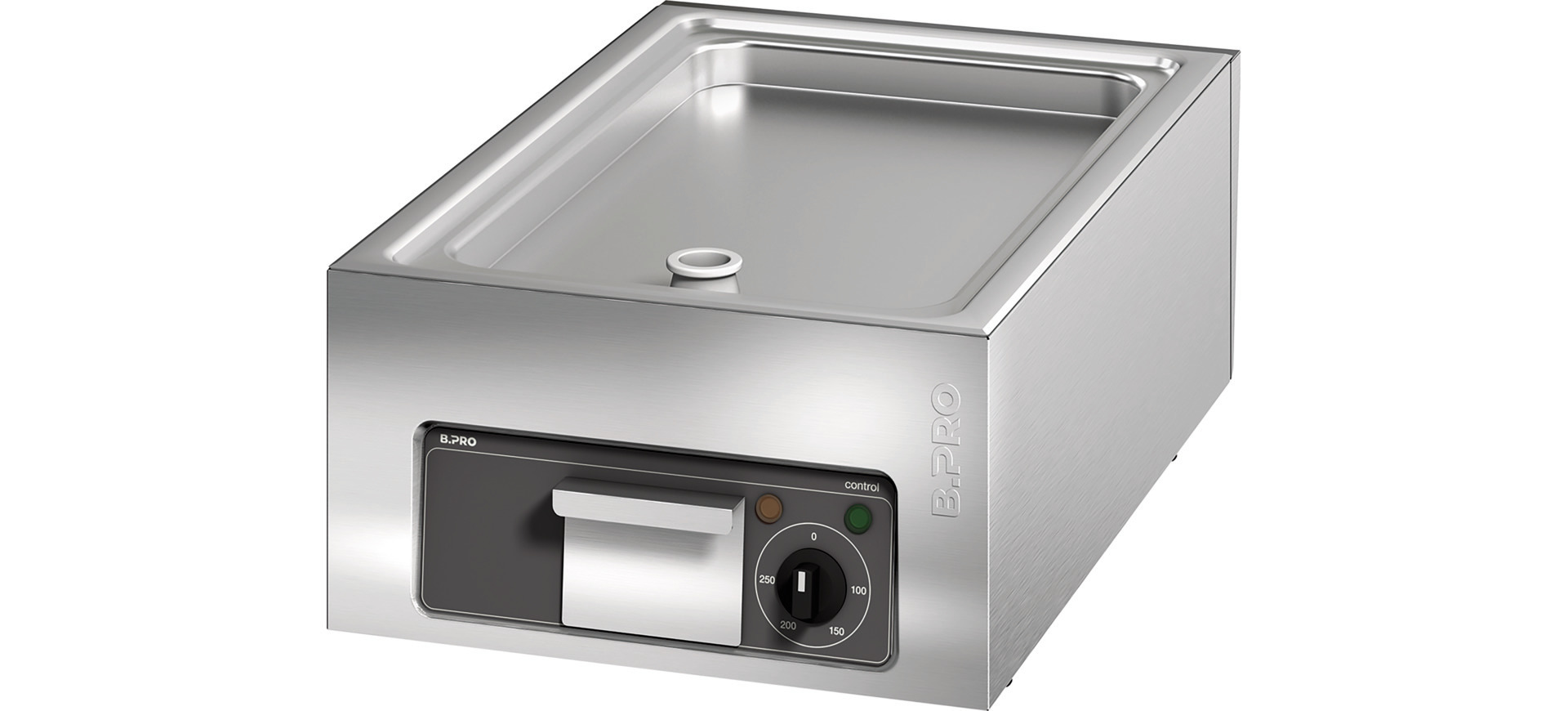 Elektro-Grillplatte glatt / Bratfläche  506 x 304 mm / Auftischgerät