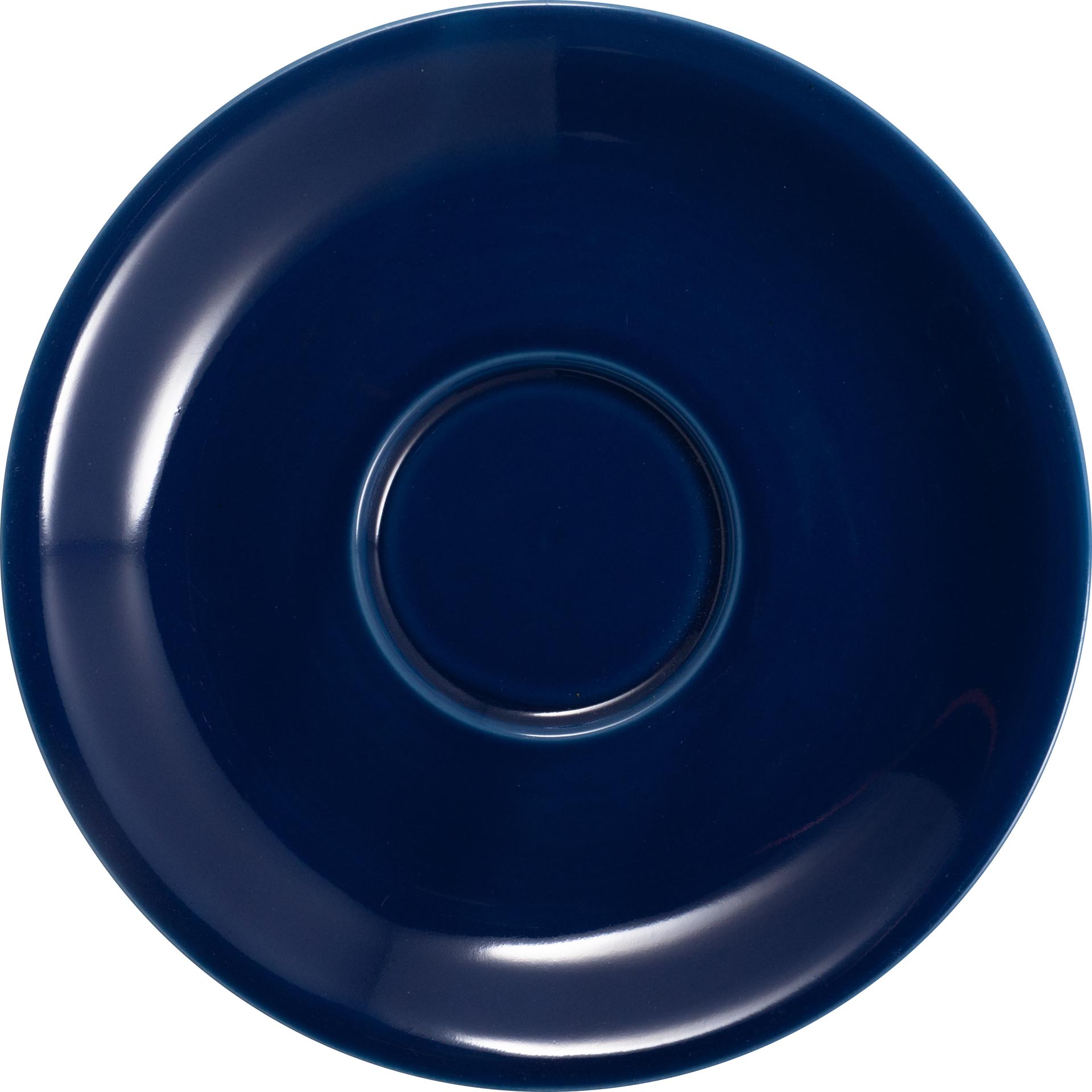 Kaffee- / Cappuccino-Untertasse "Barista" blau
