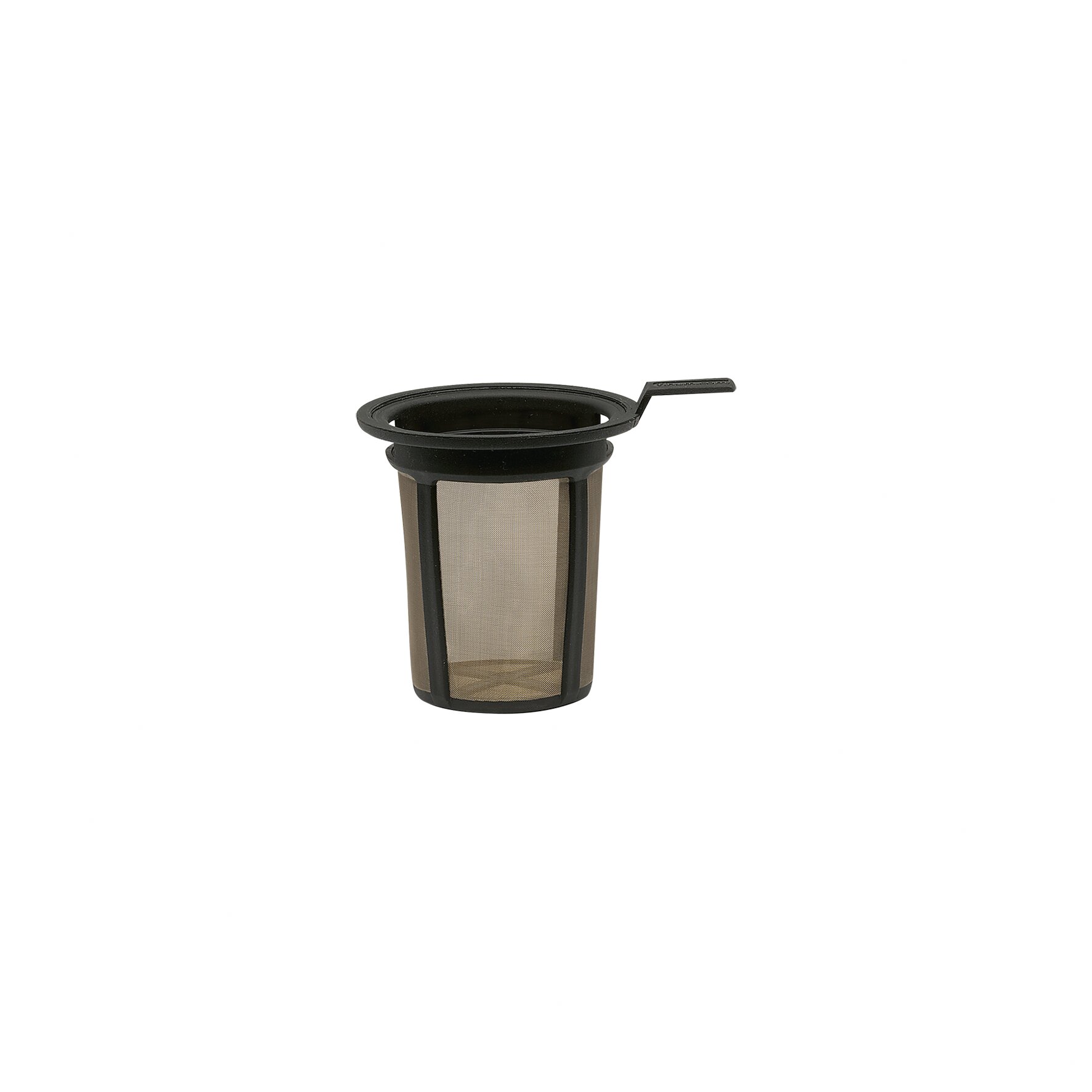 Teefilter mit Clipphalter 99 mm schwarz Accessoires