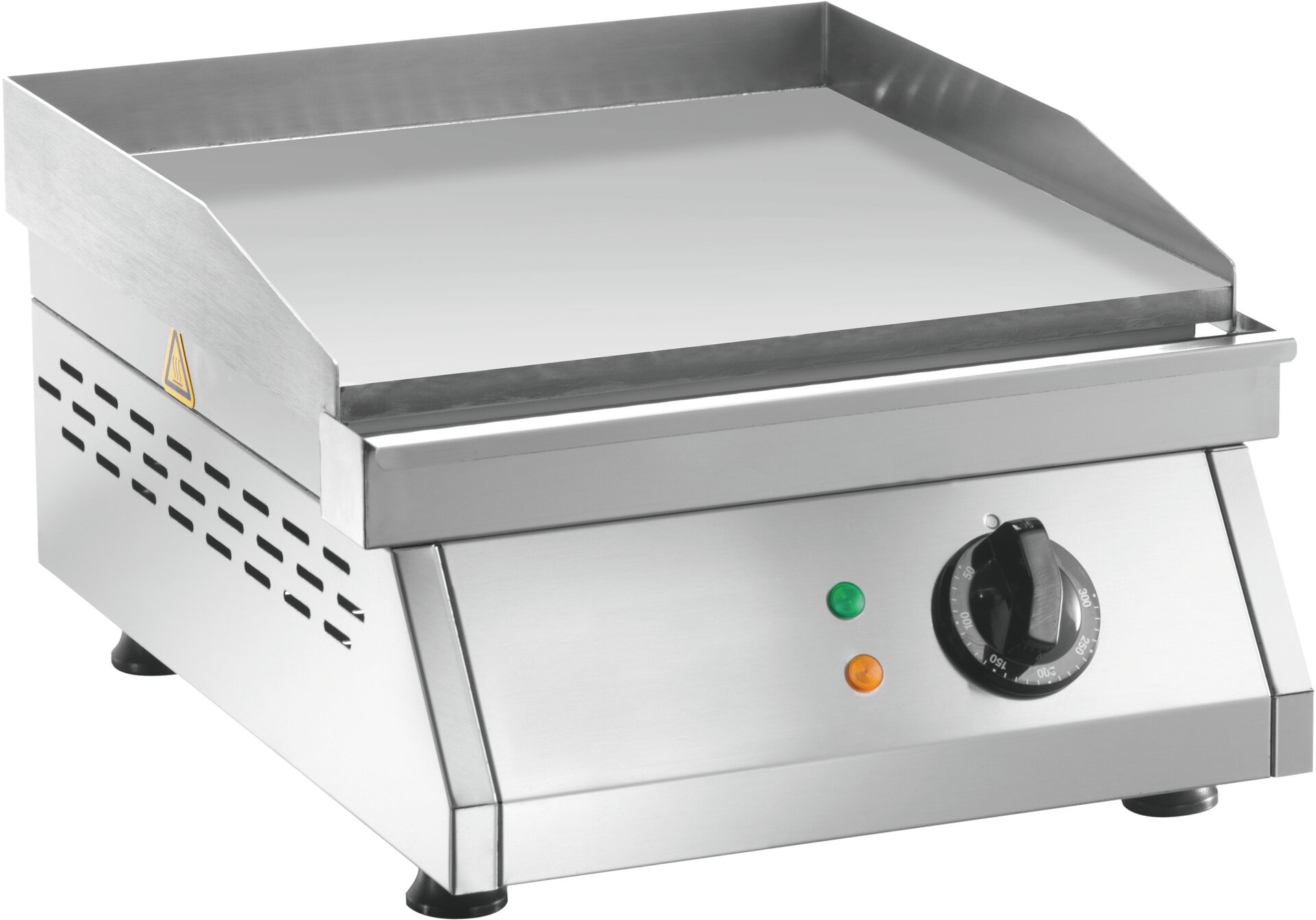 Elektro-Grillplatte glatt 1 Heizzone 400 x 500 x 200 mm