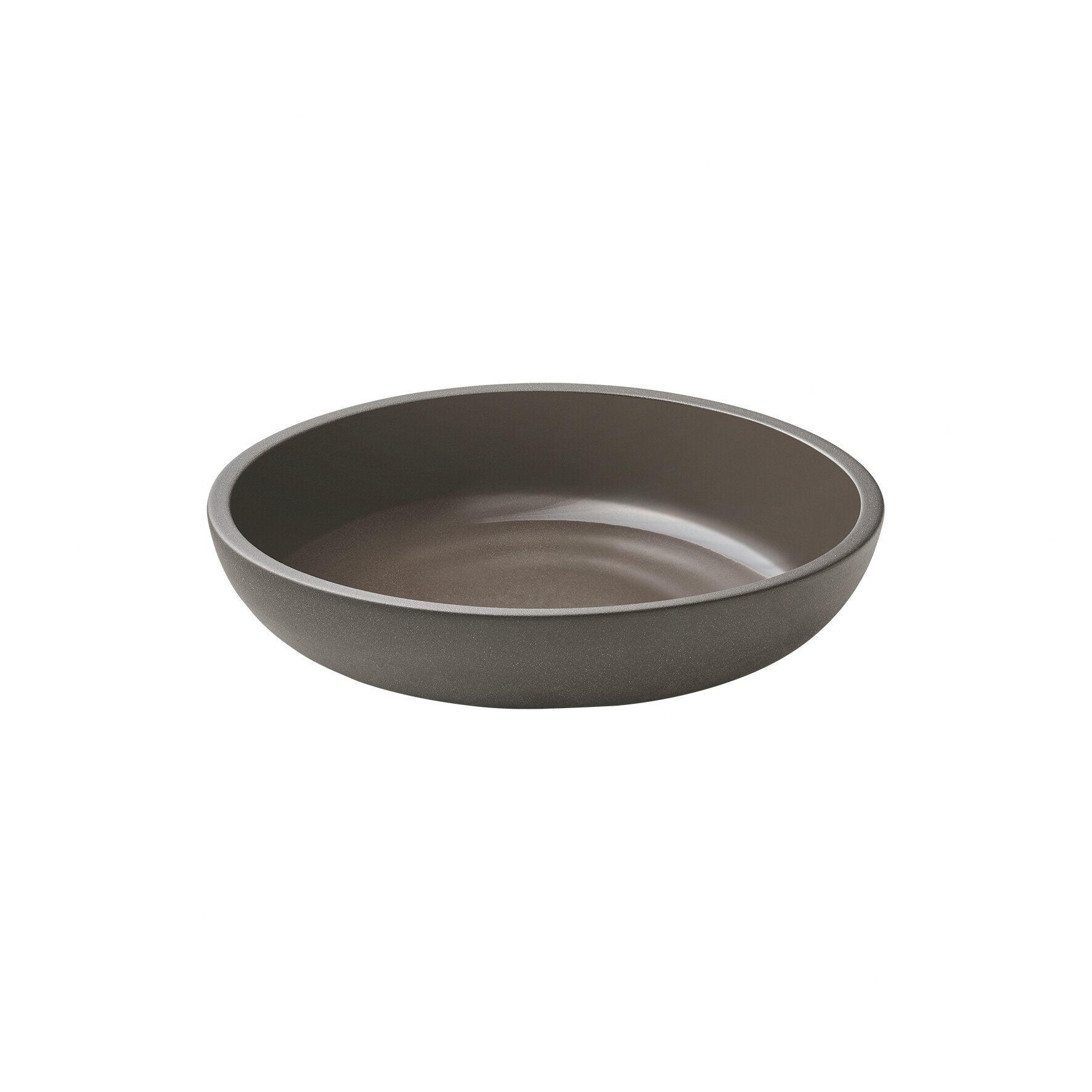 Coupteller tief rund 200 mm / 0,75 l taupe ReNew