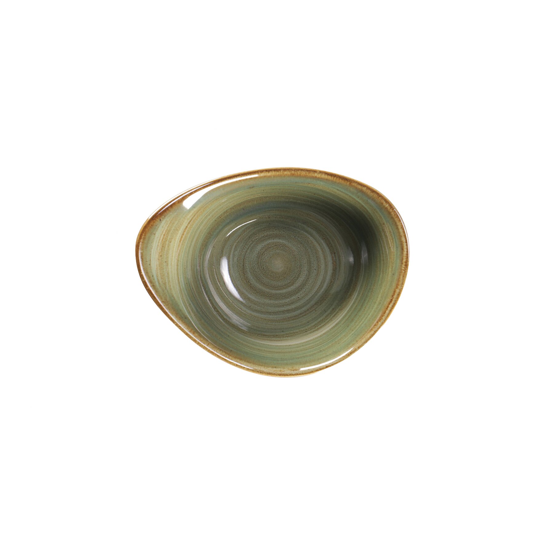 Schale organisch 185 x 145 mm / 0,52 l emerald green Spot Emerald Green