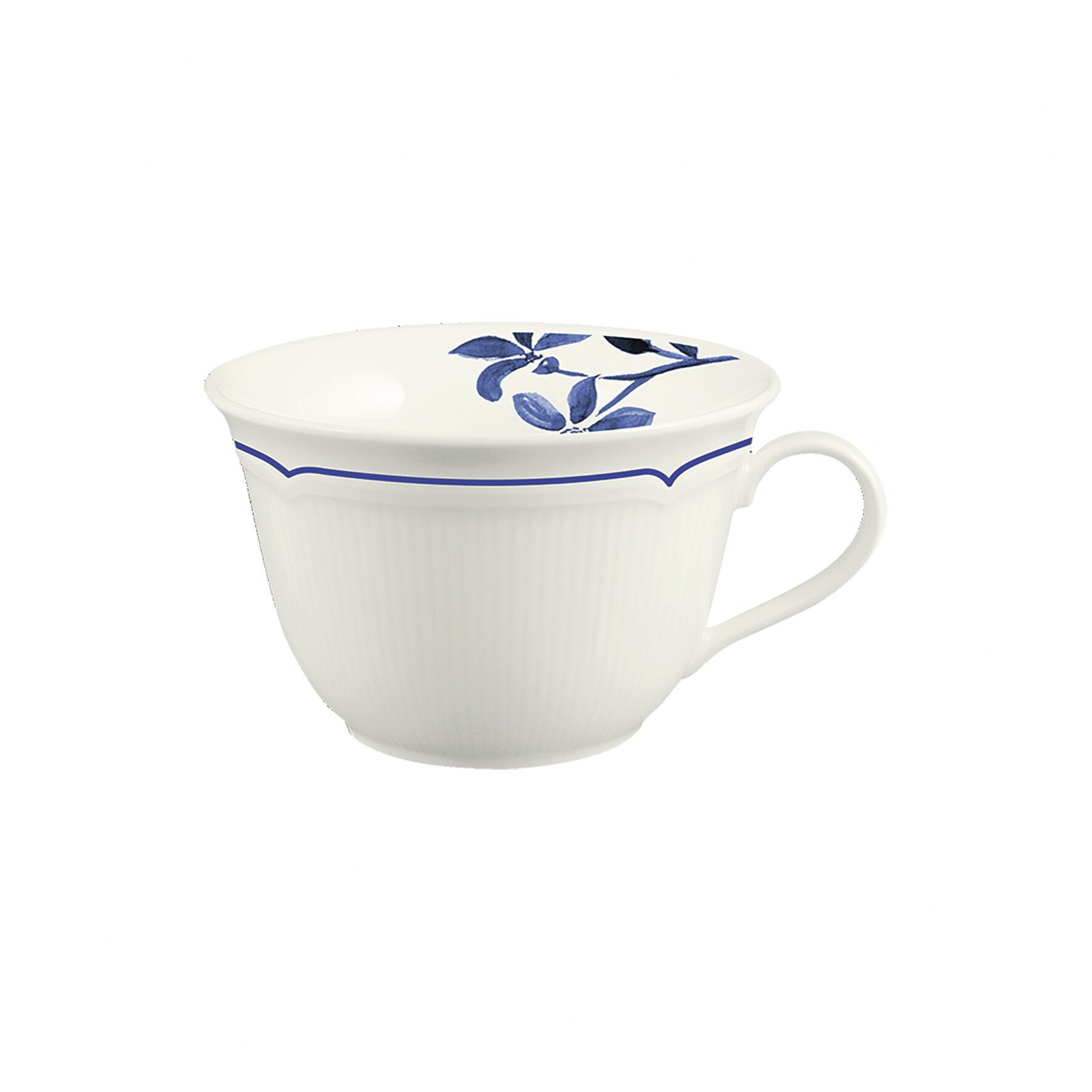 Tasse mit Relief 93 mm / 0,19 l blue Floral Charm