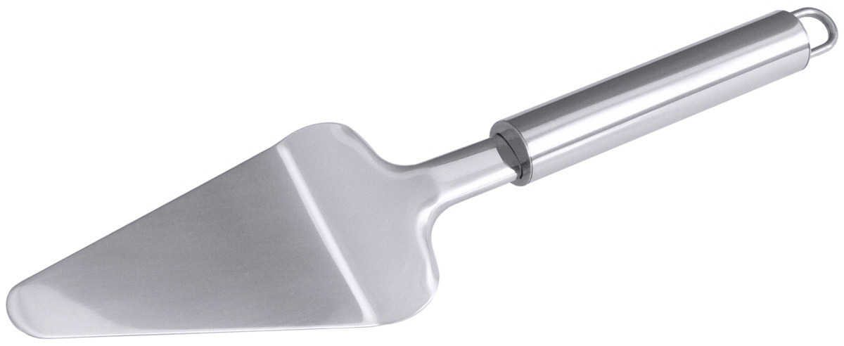 Tortenheber 270 mm leicht gekröpfte Klinge / hochglänzend