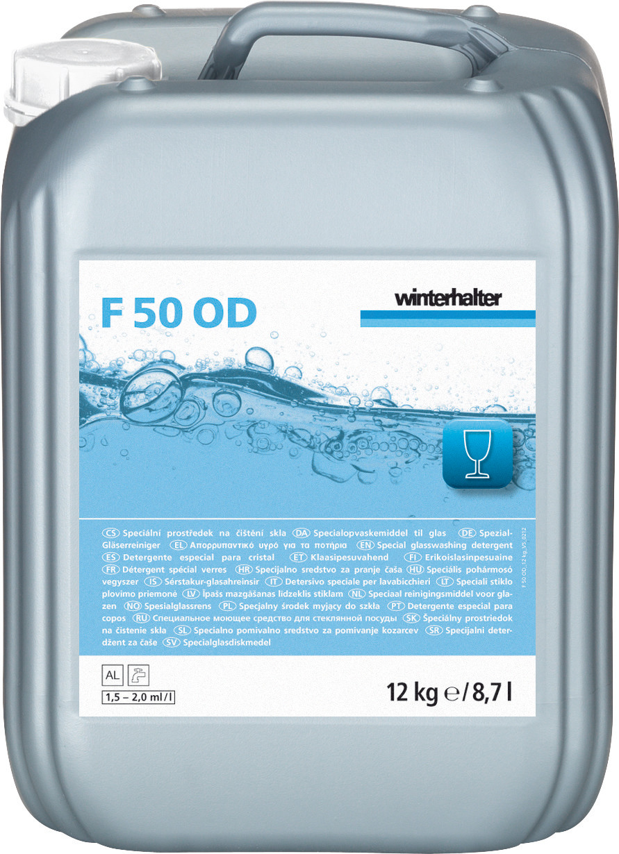 Spezial-Gläserreiniger F 50 OD / 12,00 kg Kanister