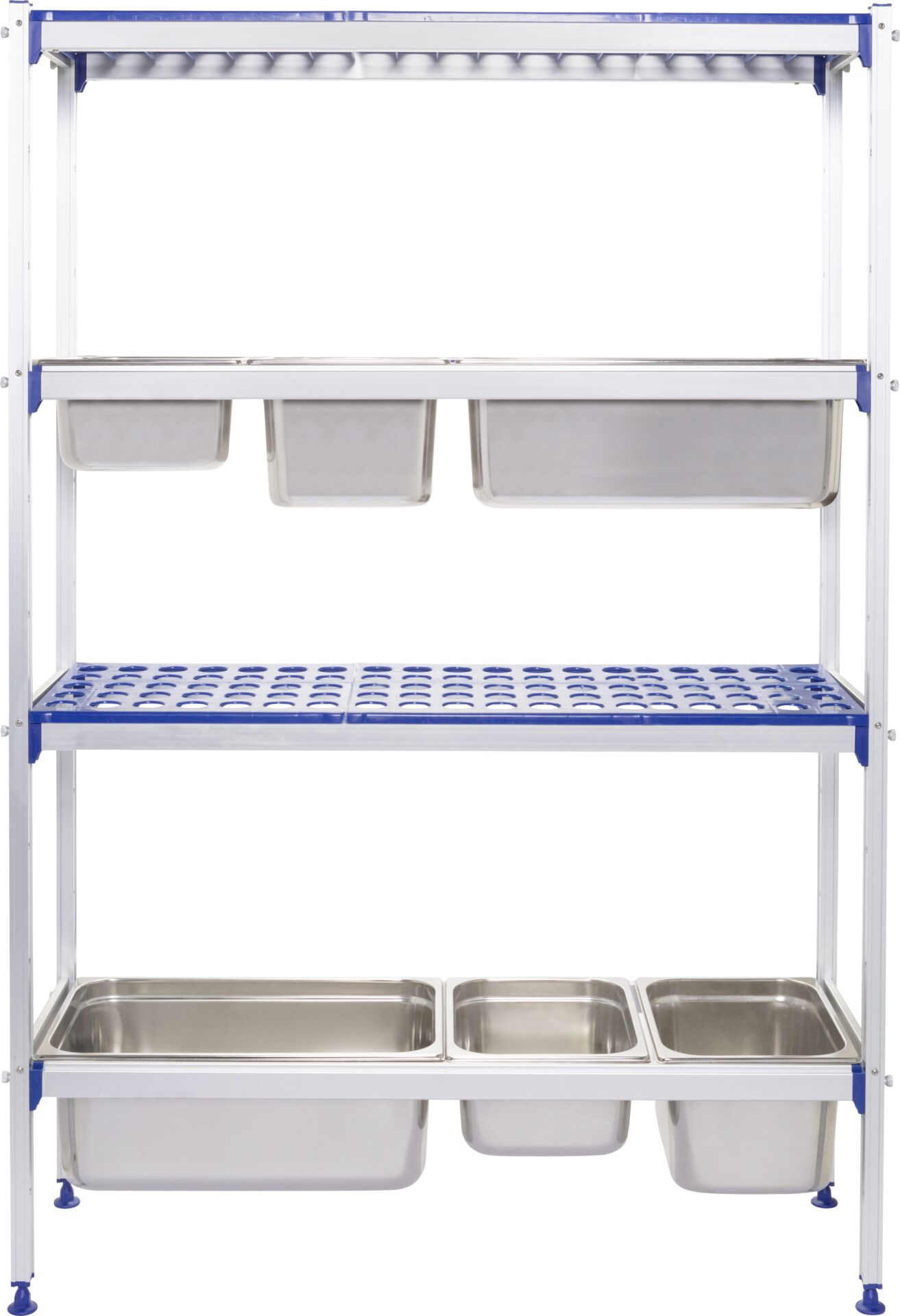 Regalsystem Aluminium, Einhängung GN S.459