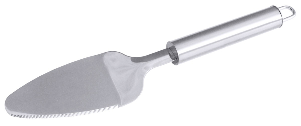 Tortenheber gezahnt 260 mm Griff seidenmatt poliert
