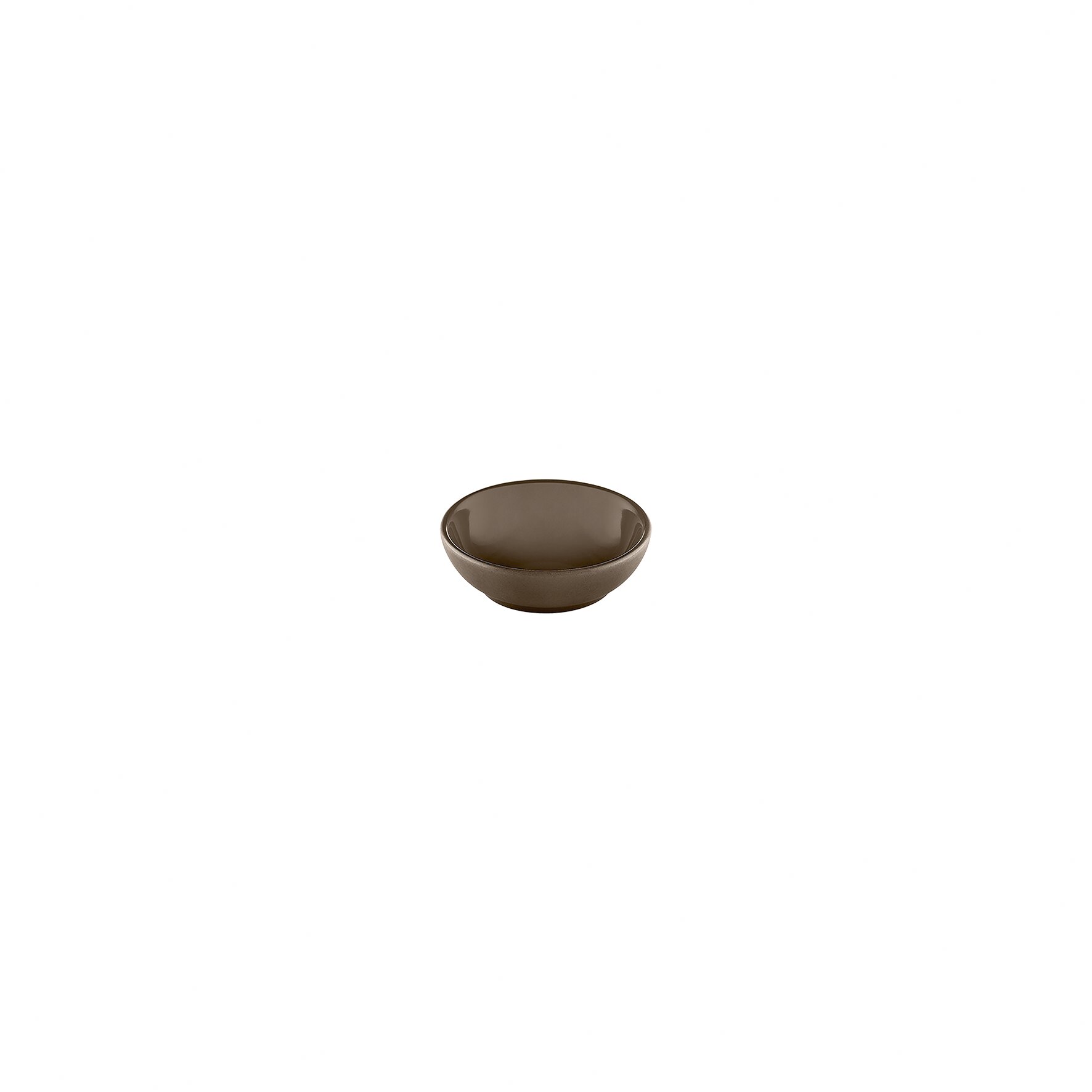 Schälchen 82 mm / 0,07 l dark brown uni