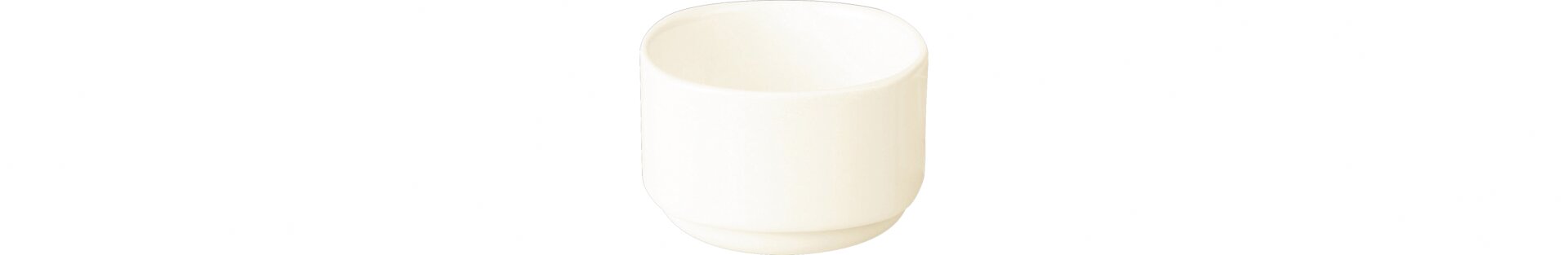 Kaffee- / Teetasse ohne Henkel 80 mm / 0,17 l crème