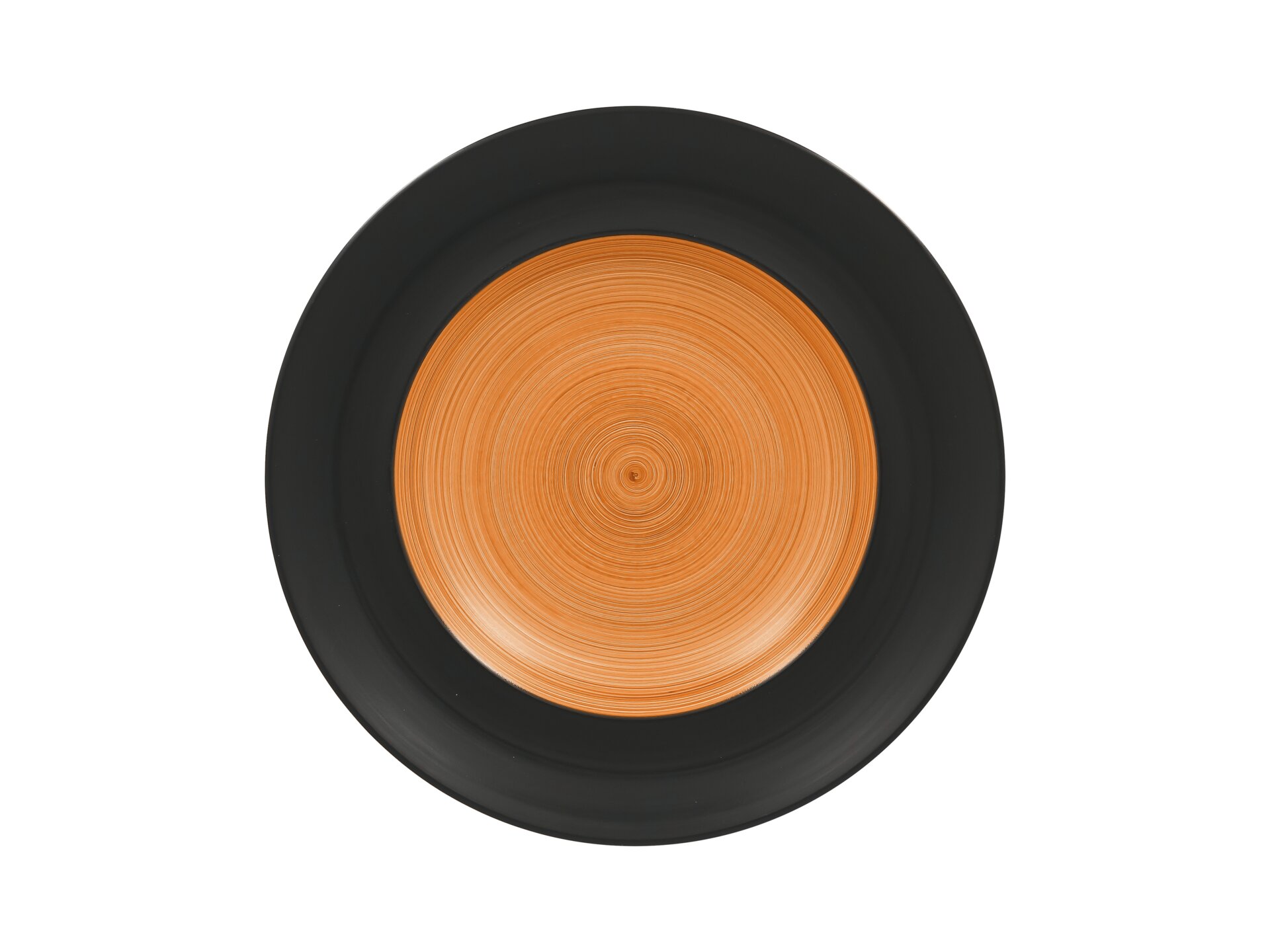 Teller tief rund 300 mm chestnut-brown