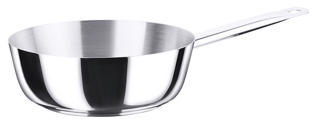 Sauteuse 2,00 l / 220 mm mit Rohrgriff hochglänzend