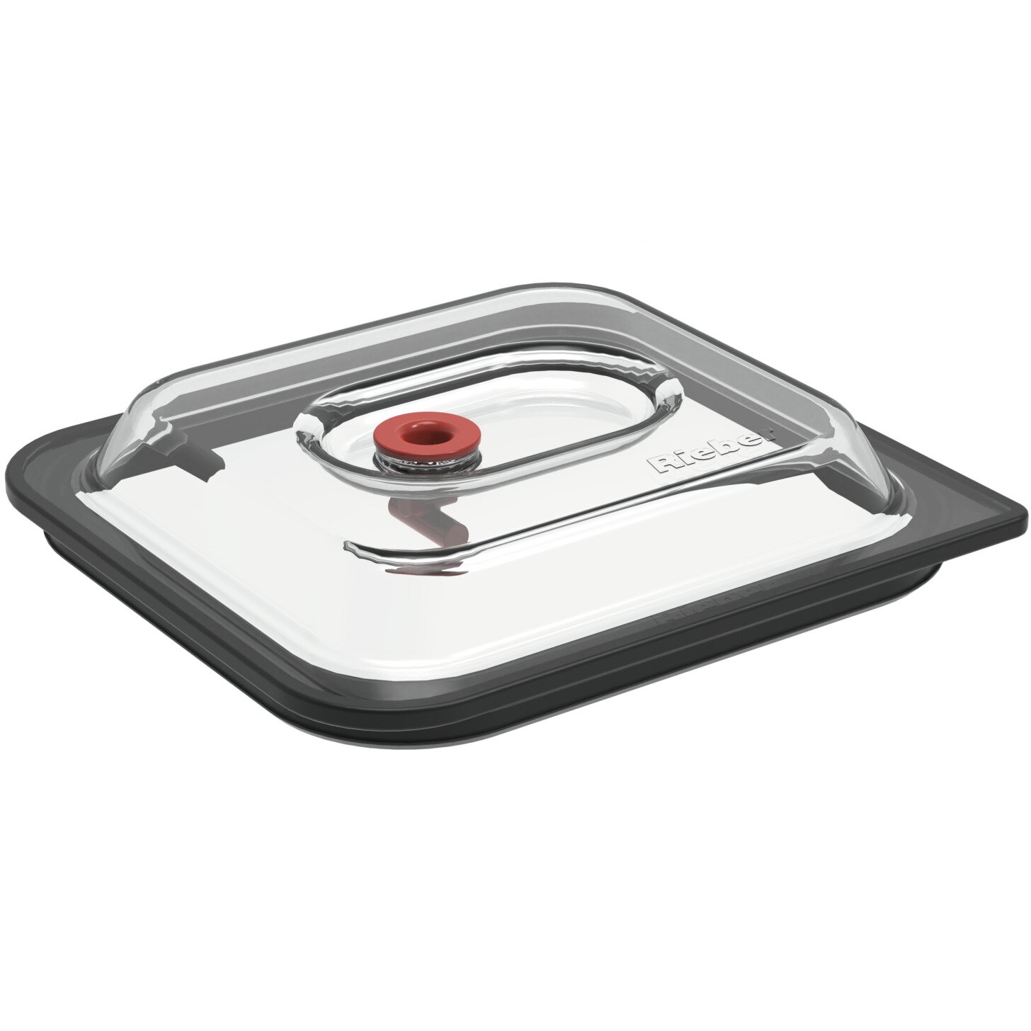 GN-Kunststoff-Deckel GN 1/6 vakuumierbar transparent