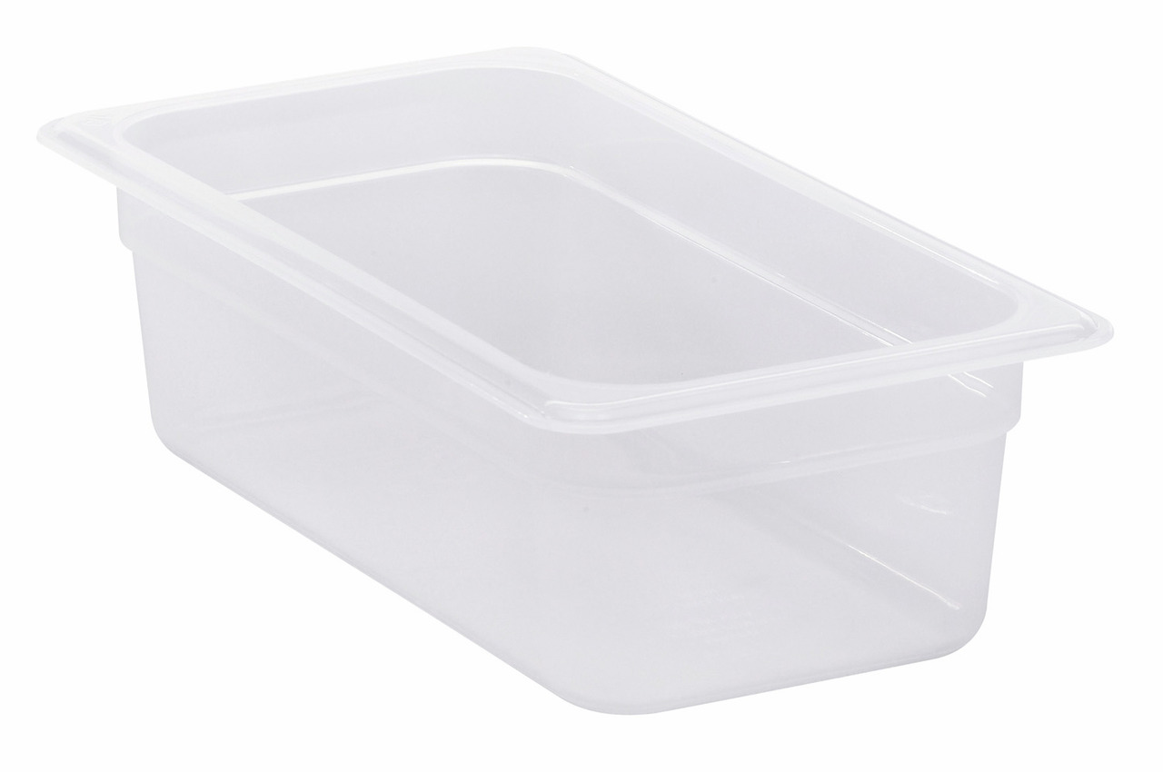 Frischhaltebox GN 1/3 325 x 176 x 100 mm Polypropylen transparent Frischhaltebox GN 1/3 325 x 176 x 100 mm Polypropylen transparent