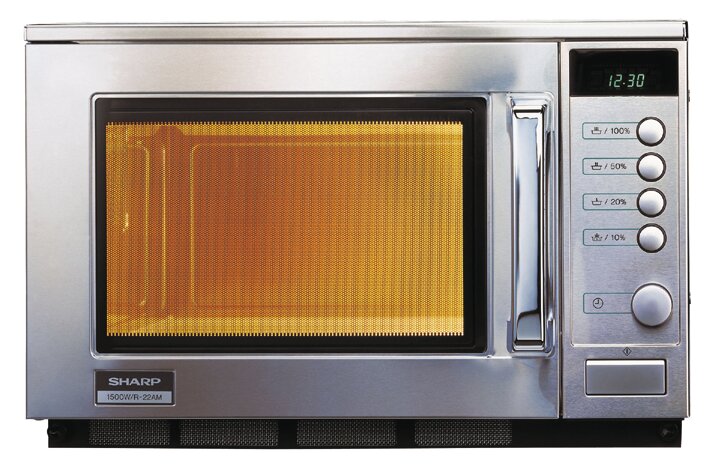 Gewerbe-Mikrowelle R-22AM 1500 Watt 510 x 470 x 335 mm