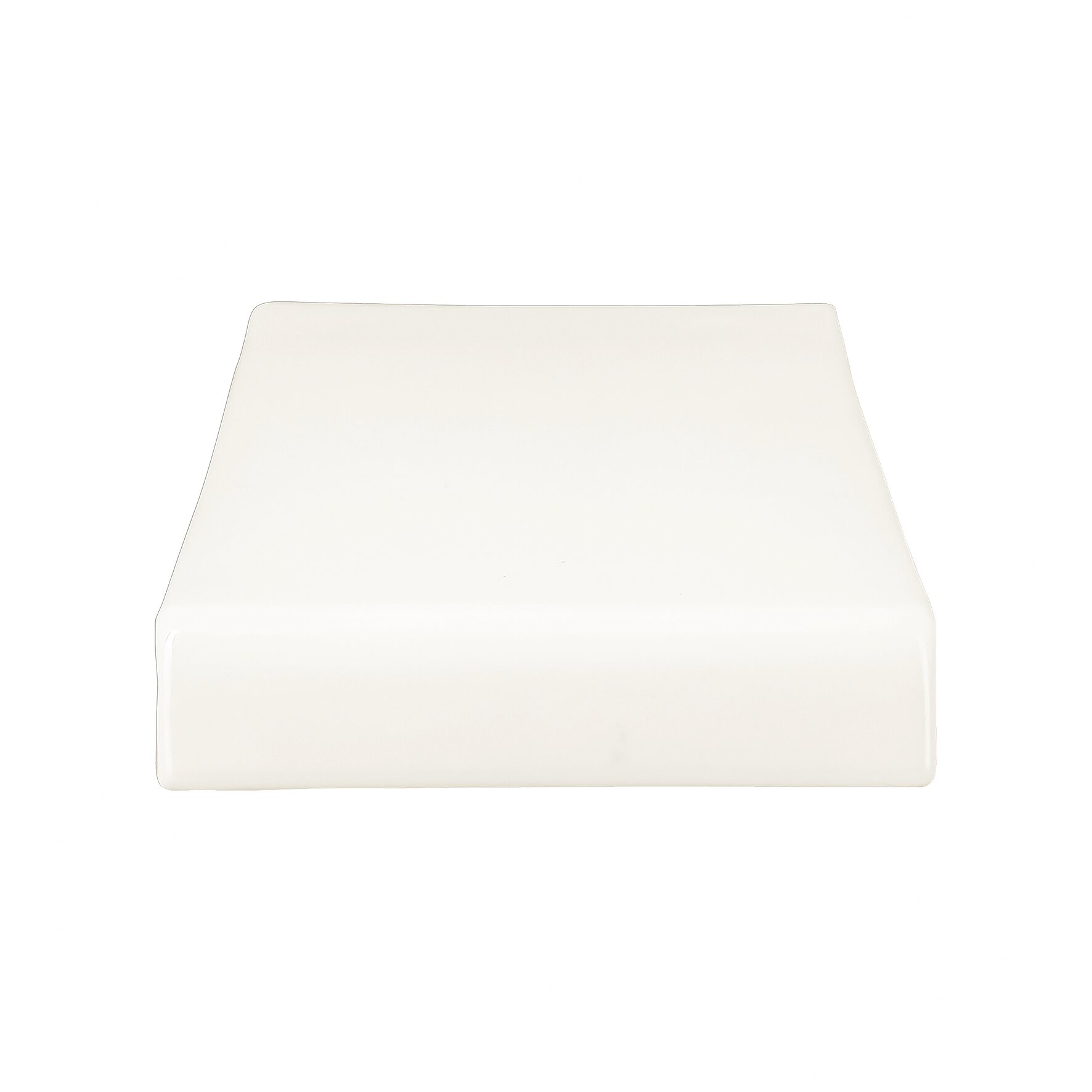 Platte rechteckig erhöht shared 320 x 150 mm plain-white