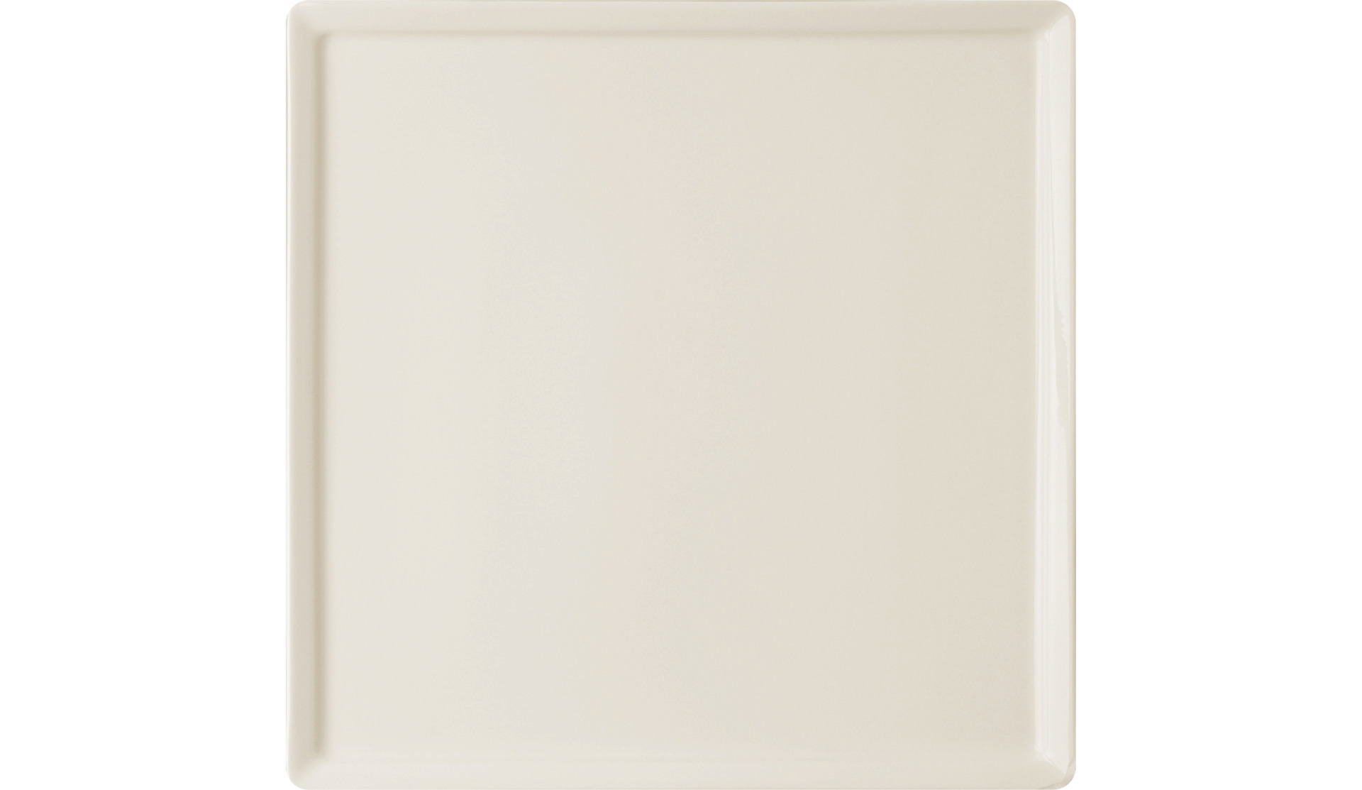 Teller Ginger quadratisch 250 x 250 mm crème