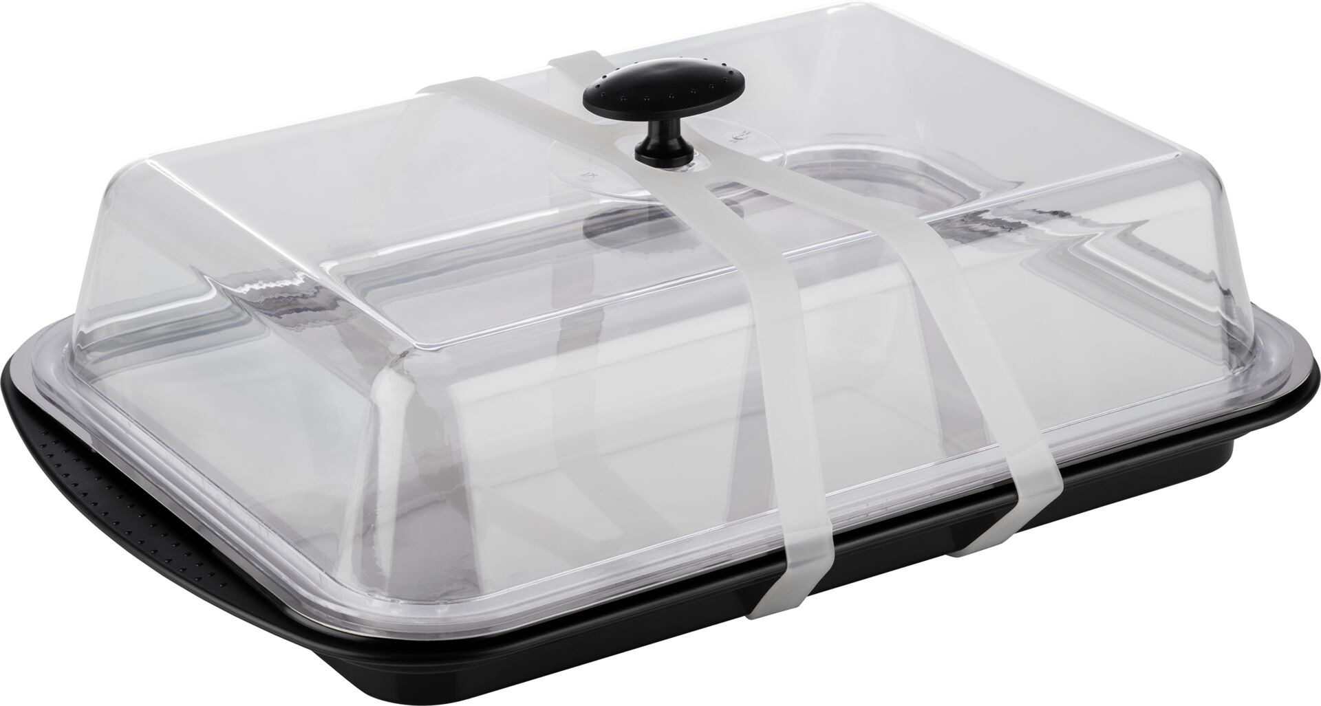 Thermo Tablett-Set 6-tlg. rechte ckig