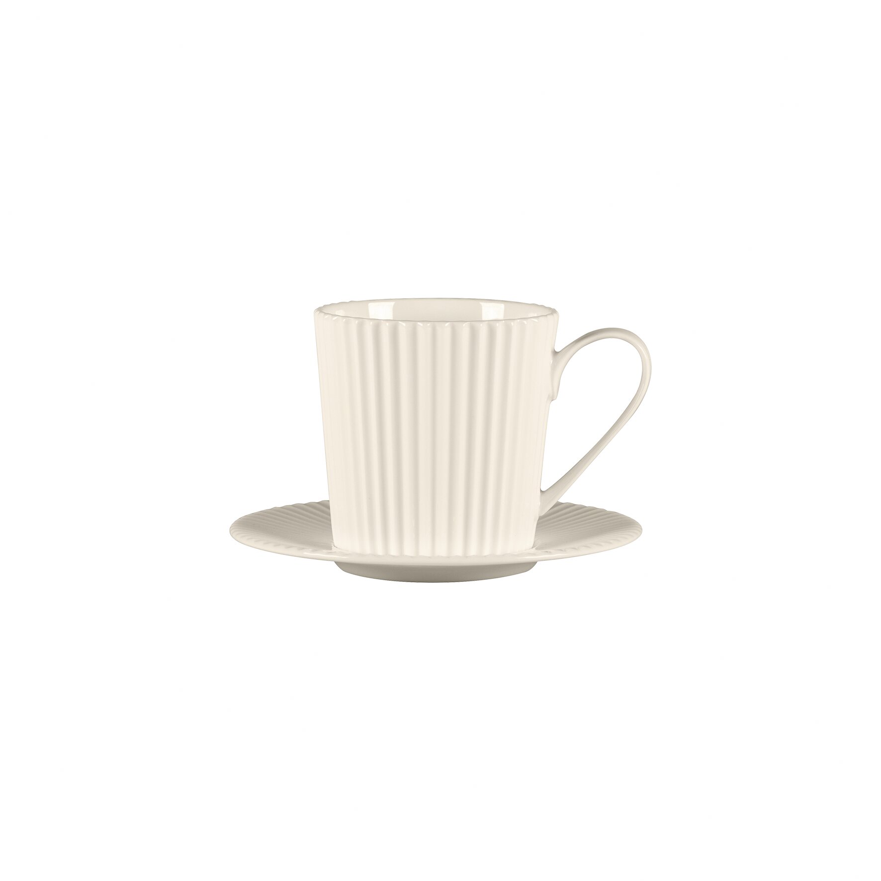 Becher 85 mm / 0,32 l weiß Spectra