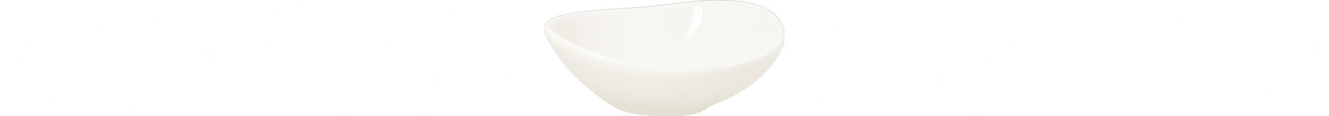 Schale shaped 80 x 70 mm / 0,05 l plain-white