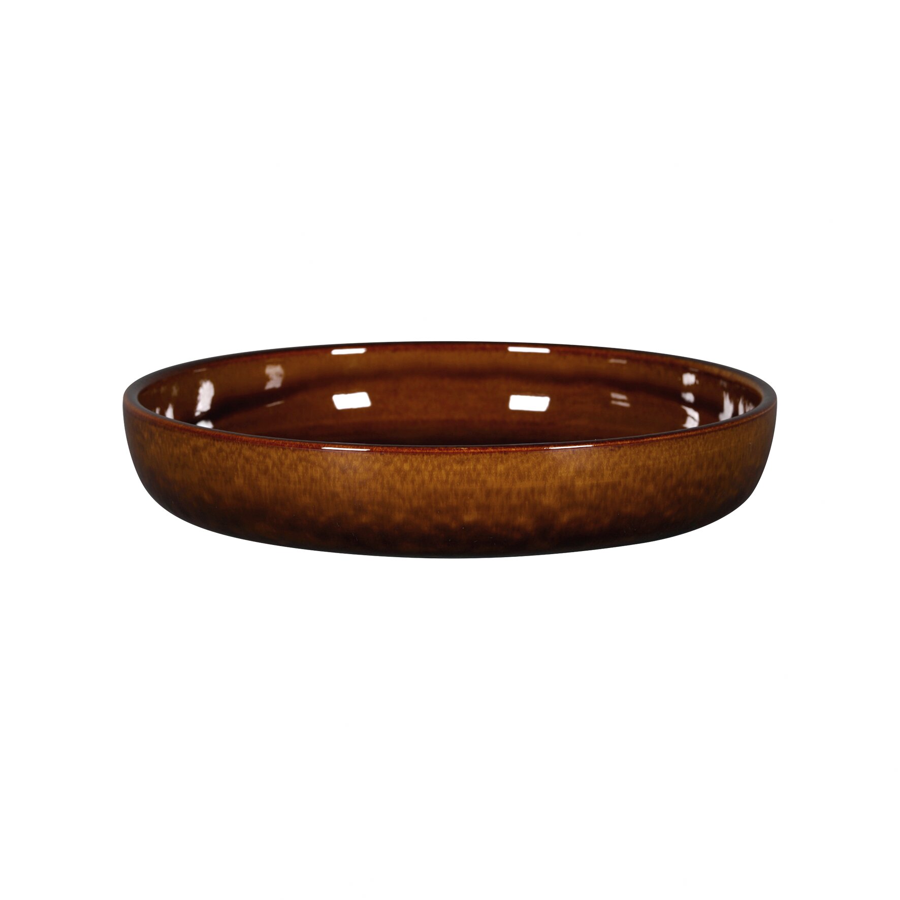 Teller tief rund 237 mm / 1,30 l honey brown Ease Honey Brown