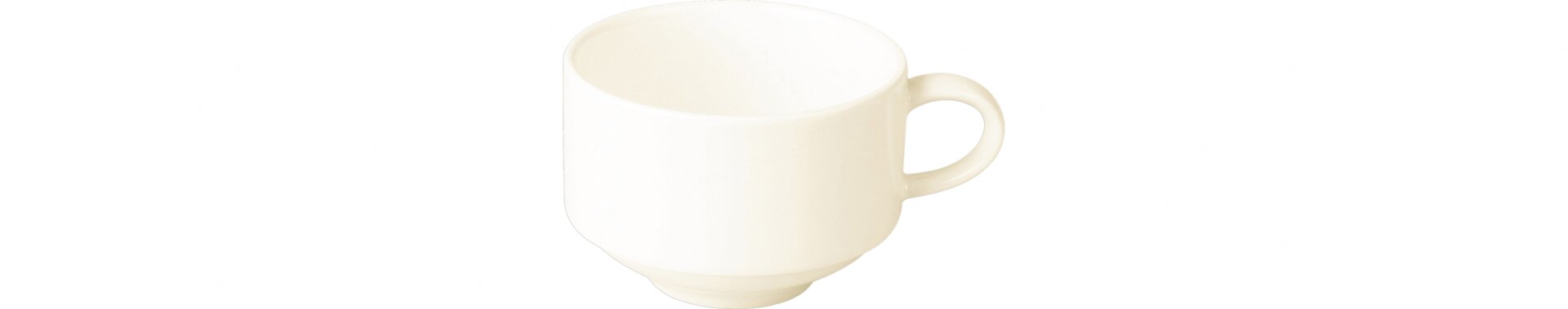 Tasse stapelbar 95 mm / 0,27 l crème