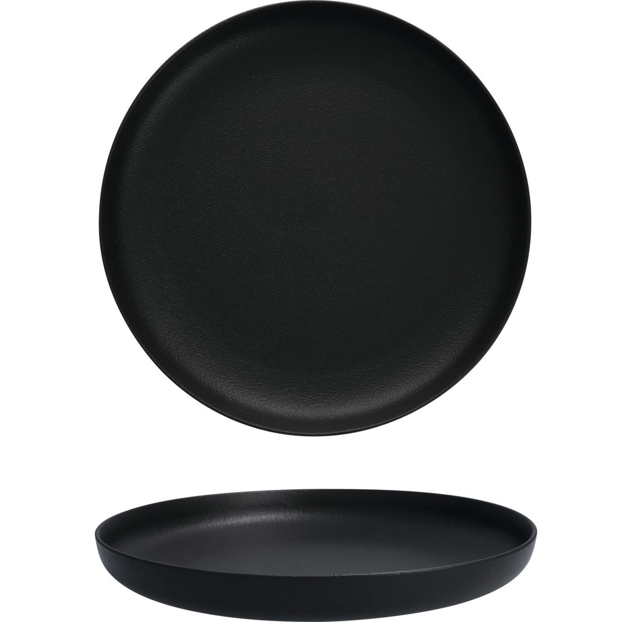 Coupeteller tief 280 mm schwarz Nature Dark