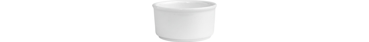 Butterschälchen stapelbar 70 mm / 0,08 l weiß Accessoires
