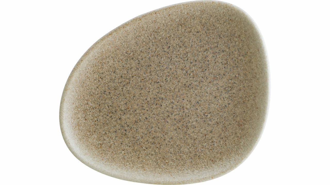 Teller flach Vago 240 x 200 mm Luca Salmon