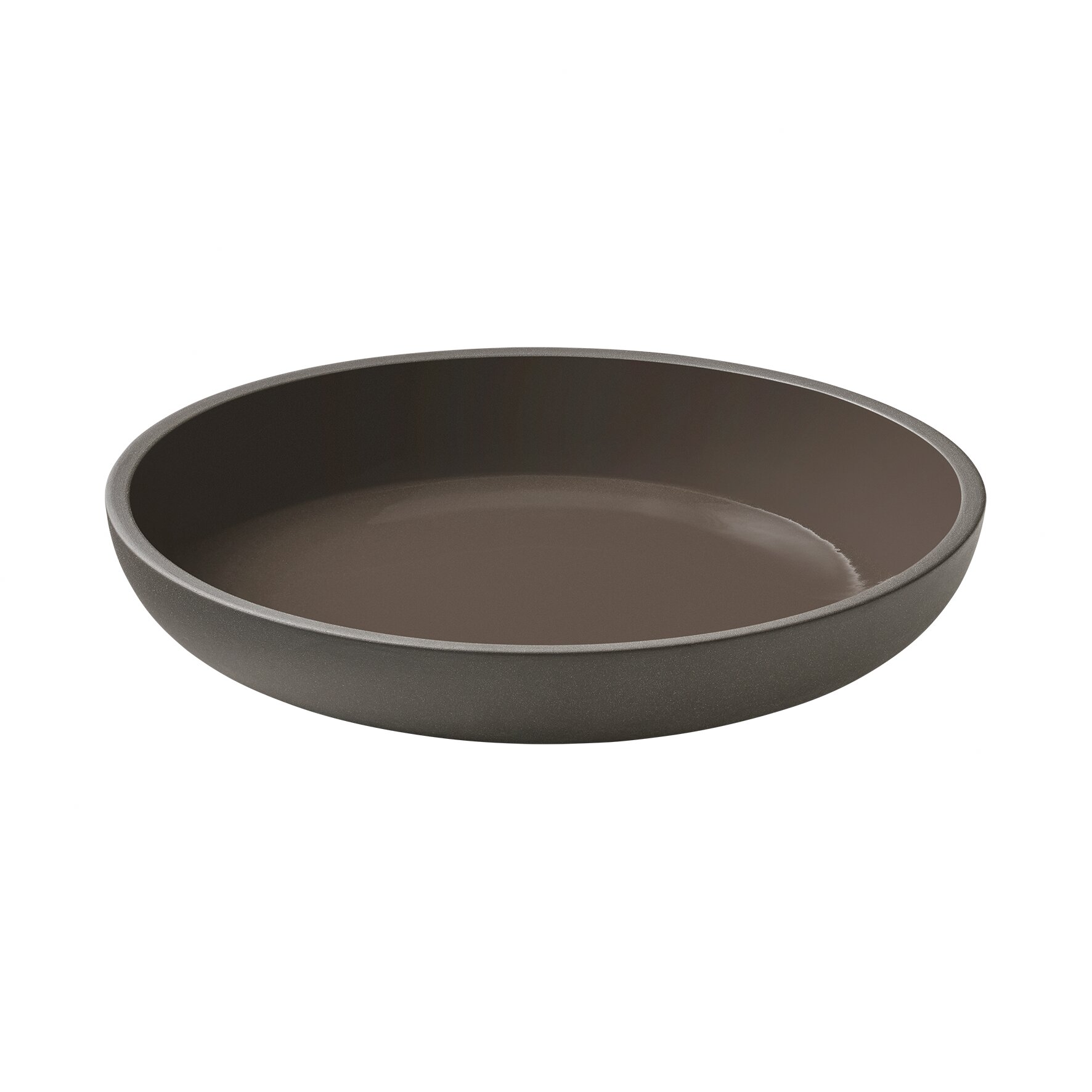 Coupteller tief rund 260 mm / 1,35 l taupe ReNew