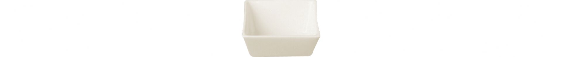 Miniatur-Boot quadratisch 60 x 60 x 30 mm / 0,06 l crème