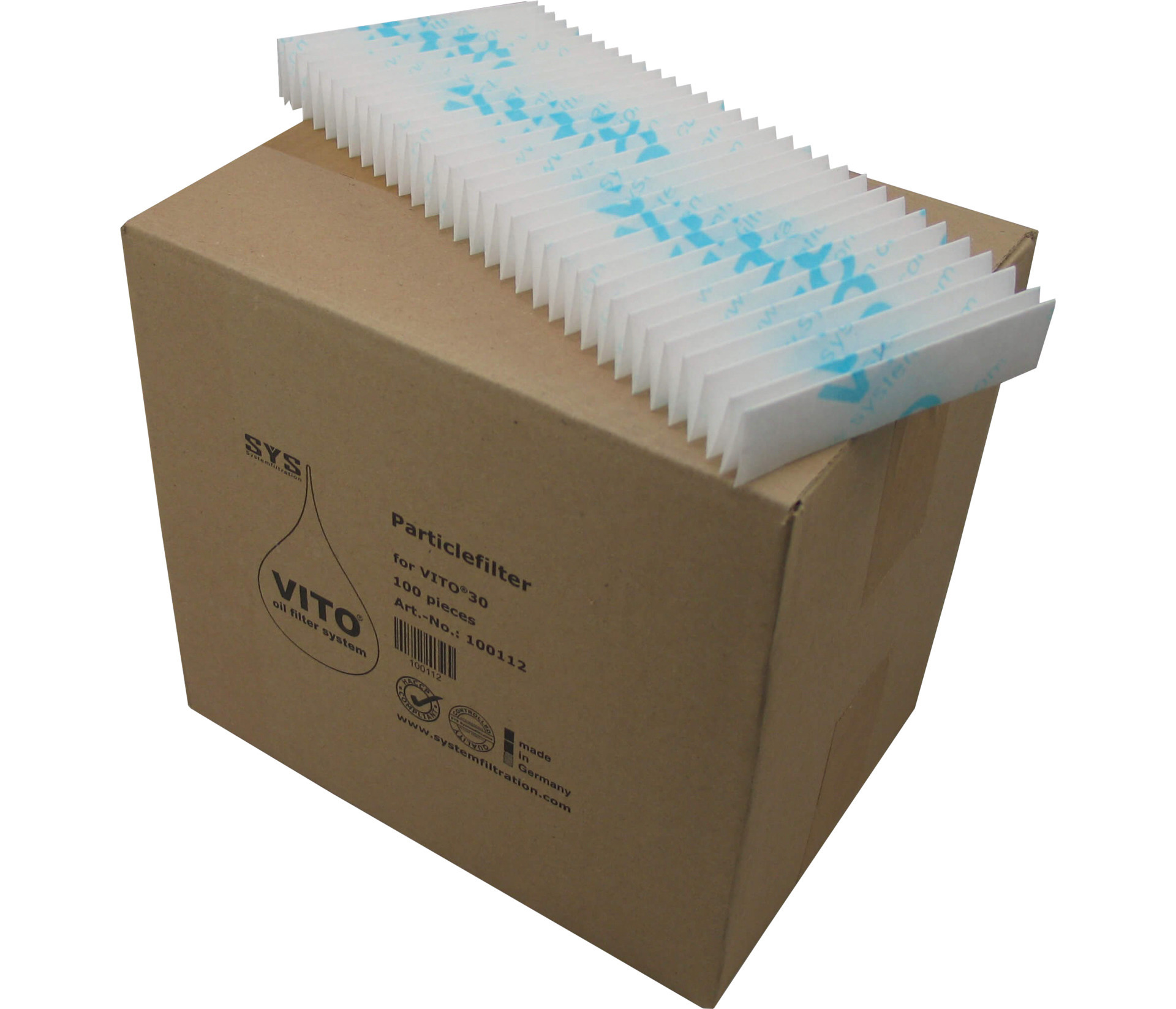 Filter für V30 / 100 Stück