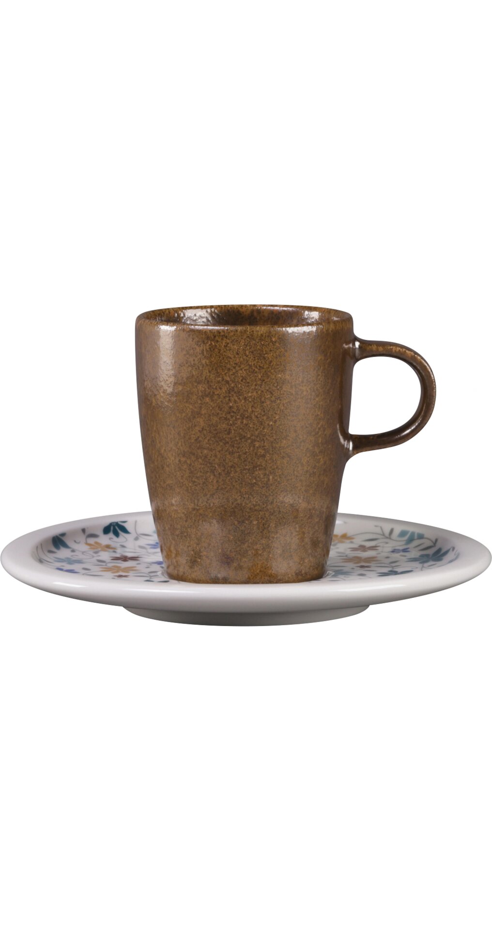 Kaffee-Untertasse 163 mm weiß mit Dekor Summer Ease Summer