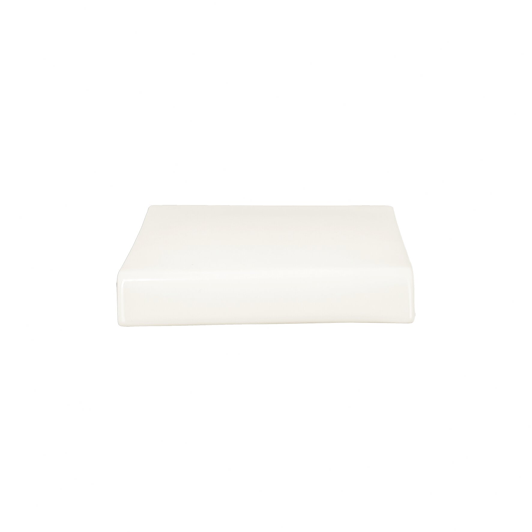 Platte rechteckig erhöht shared 250 x 200 mm plain-white