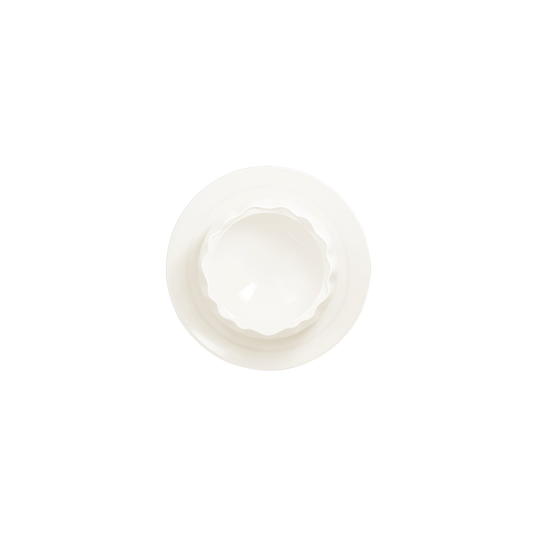 Schale gemeißelt appeal 170 mm / 0,53 l plain-white