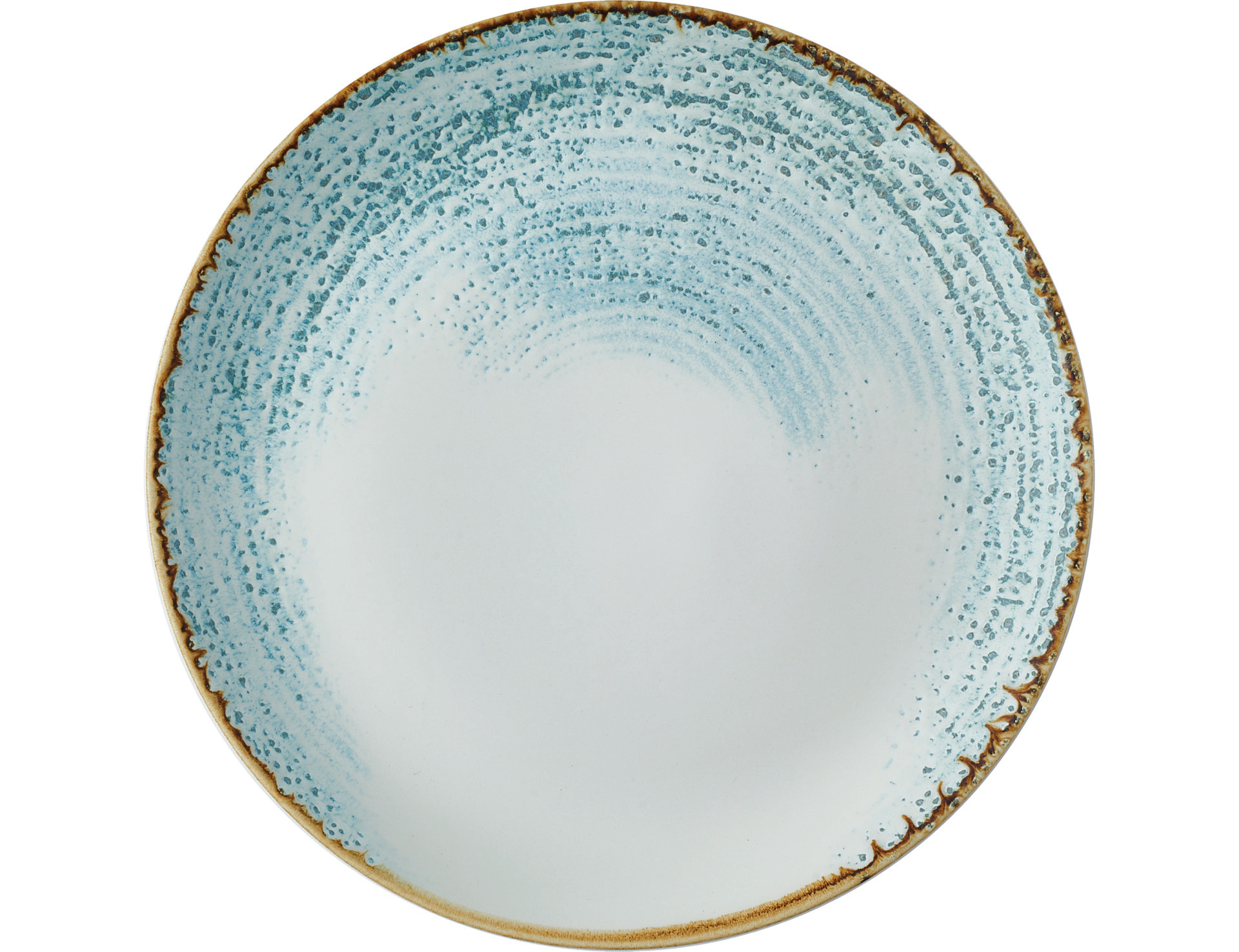 Coupeteller flach 288 mm Homespun Accents Aquamarine