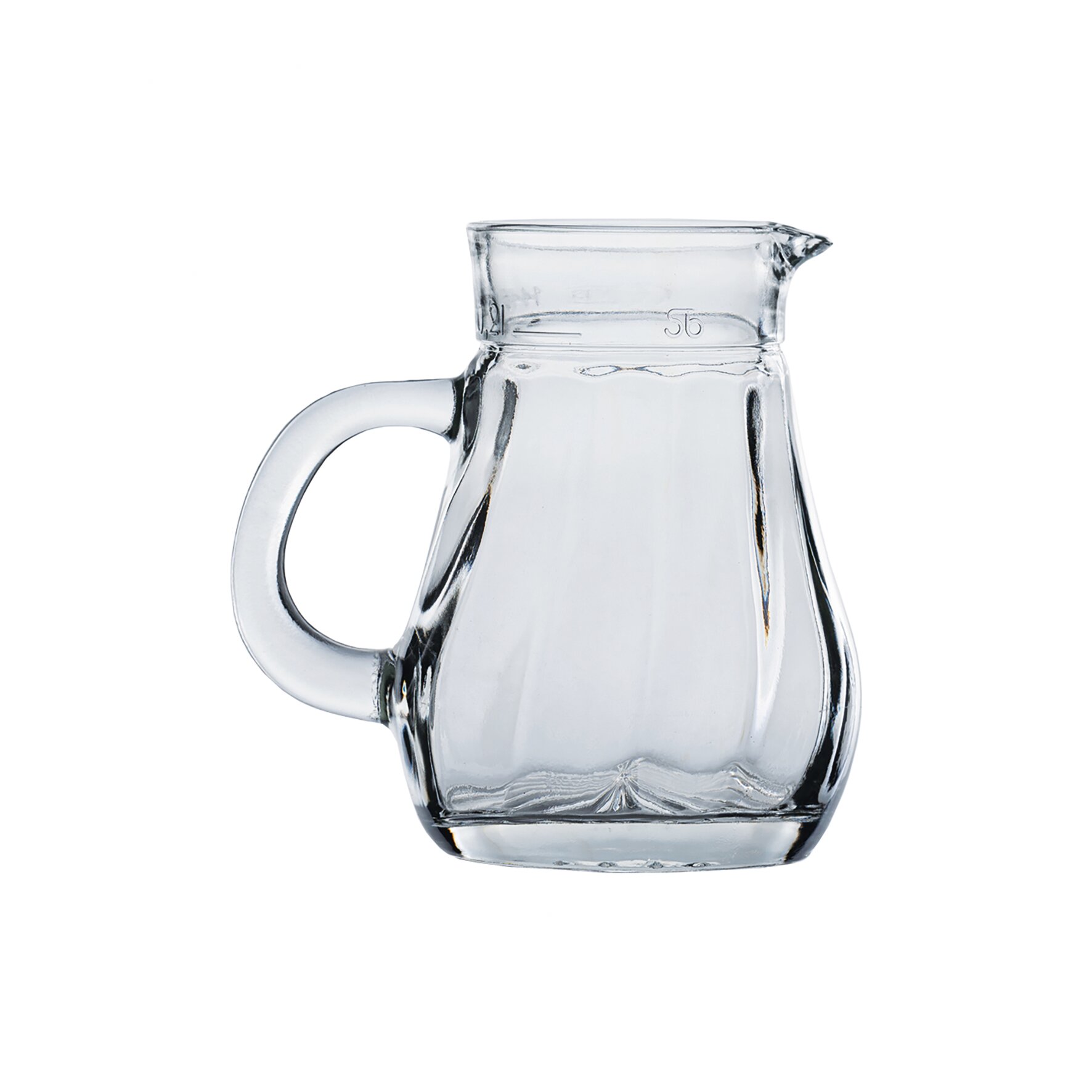 Weinkrug Spiraloptik 103 x 77 mm / 0,23 l 0,20 /-/PR Salzburg
