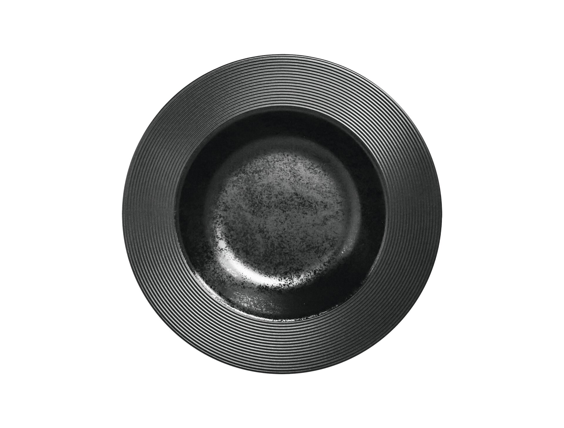 Teller tief 310 mm schwarz