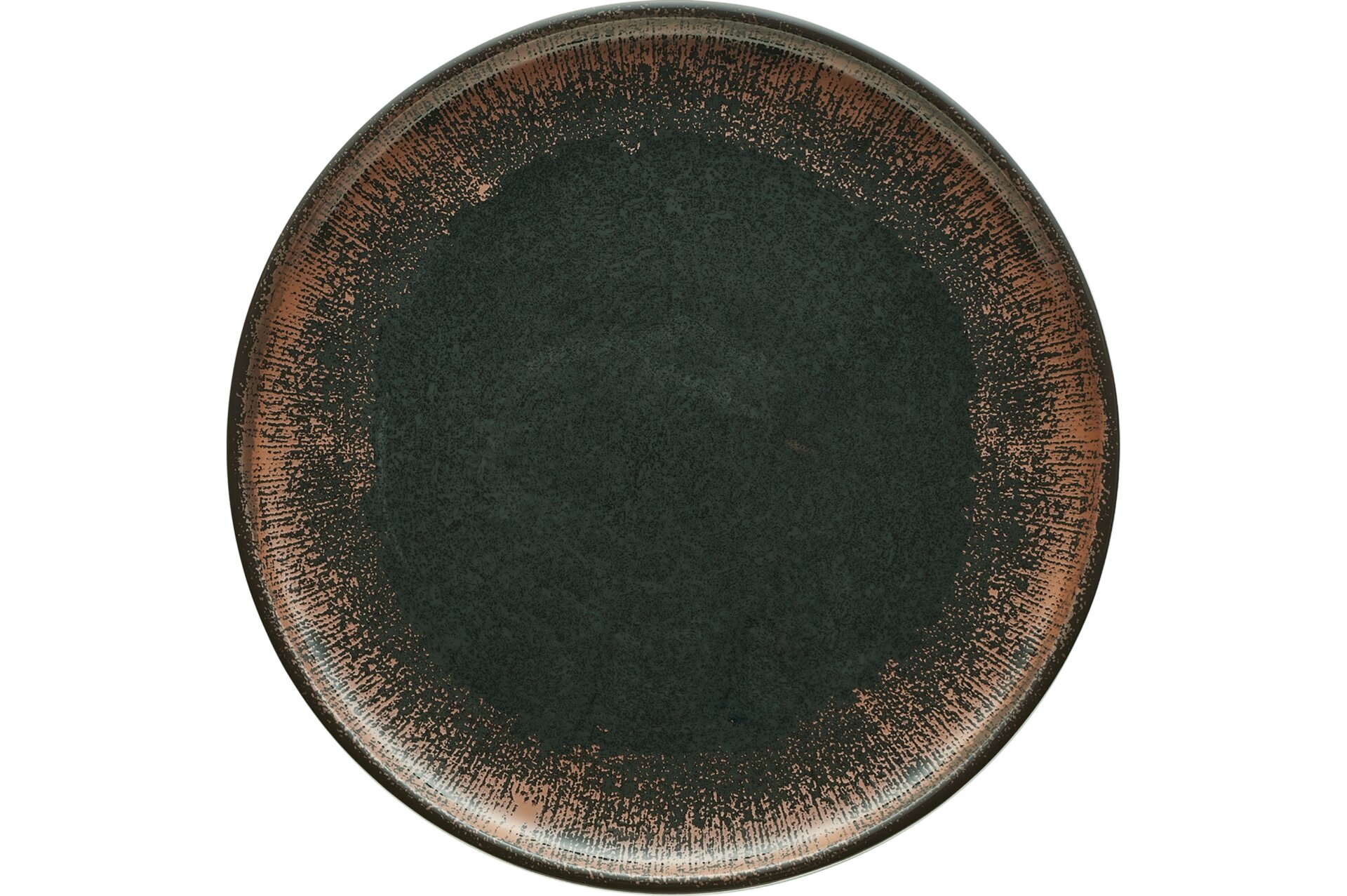 Coupteller flach 239 mm schwarz Shiro Komodo