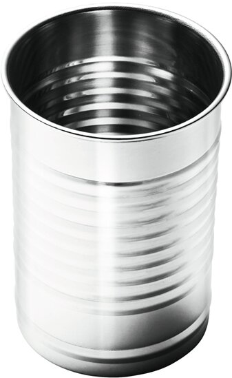 Konservendose 80 mm / 0,40 l silber Spotlights