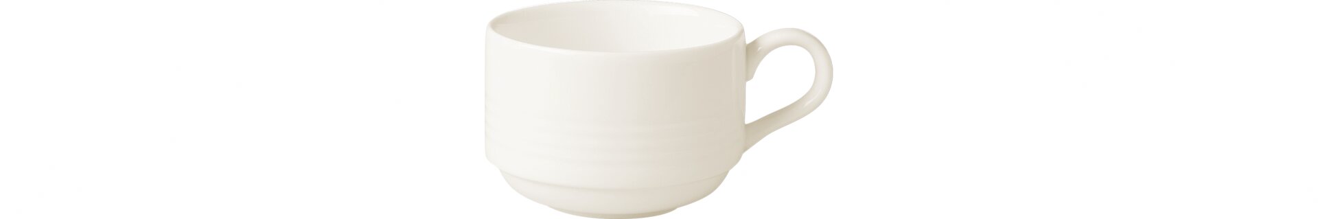 Tasse stapelbar 0,18 l crème