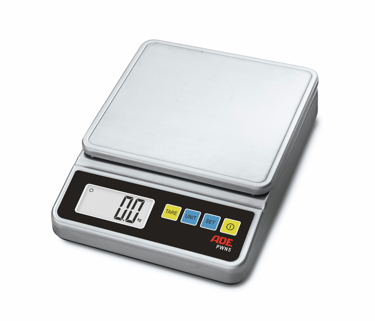 Elektronische Kompaktwaage bis 5 kg Netz- und Akkubetrieb 244 x 187 x 54 mm