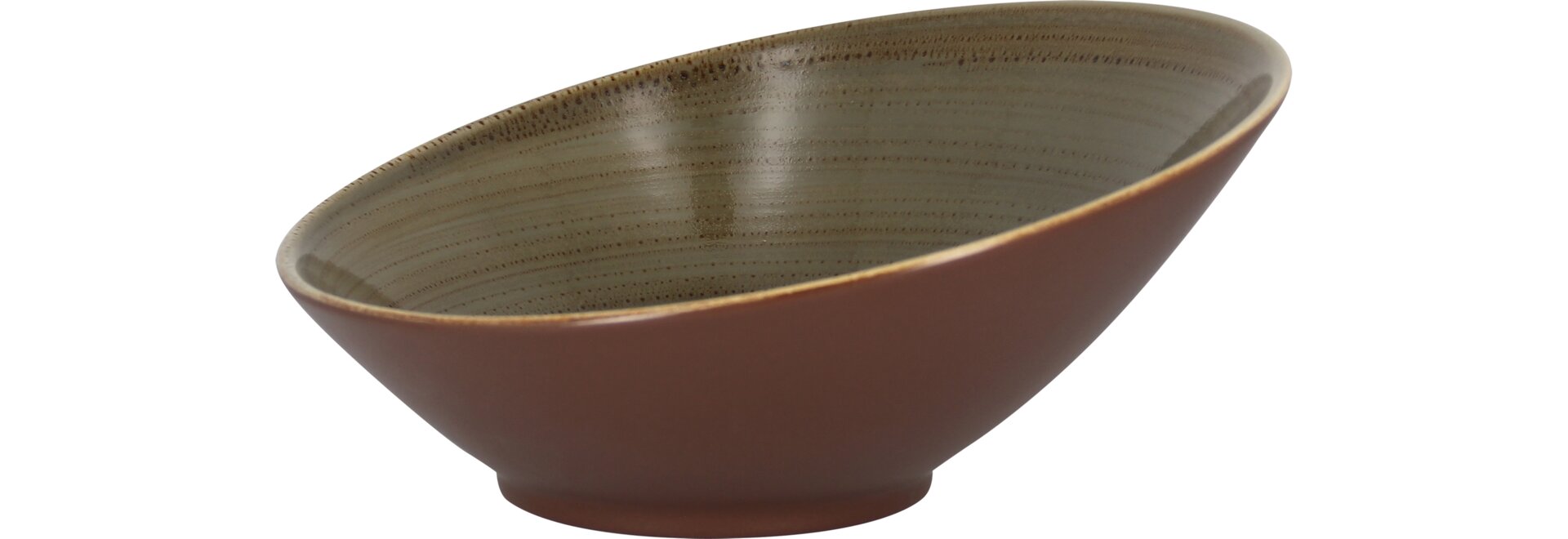 Schale asymmetrisch 290 mm / 1,60 l alga