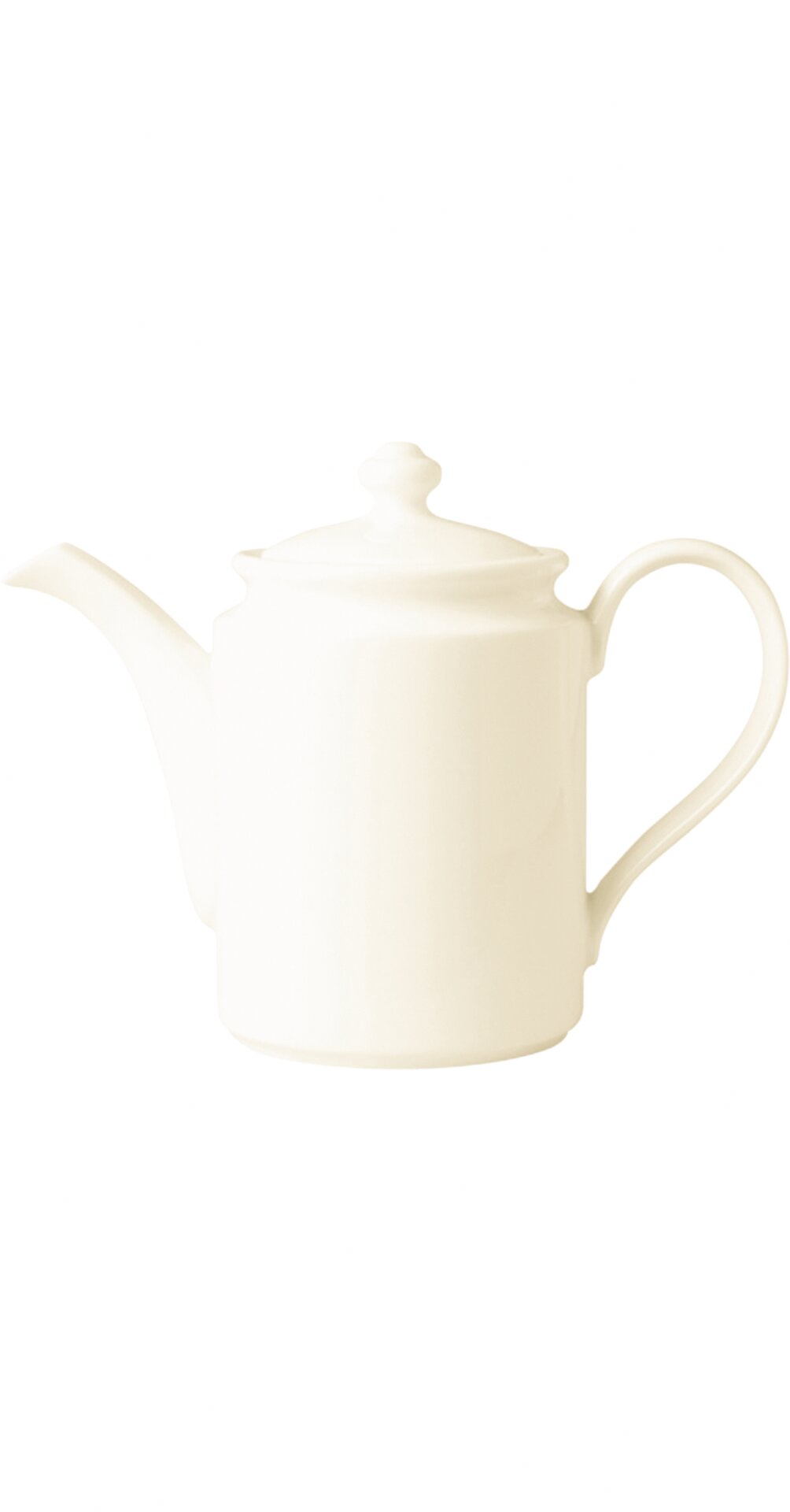 Kaffeekanne mit Deckel 90 mm / 0,70 l creme Banquet
