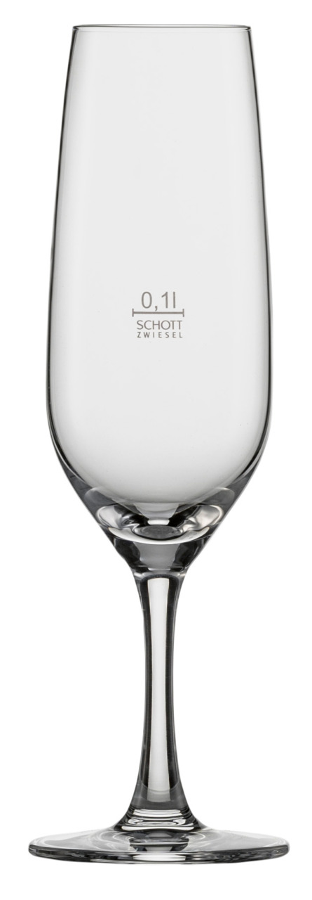 Sektglas 66 mm / 0,24 l 0,10 /-/ mit Moussierpunkt